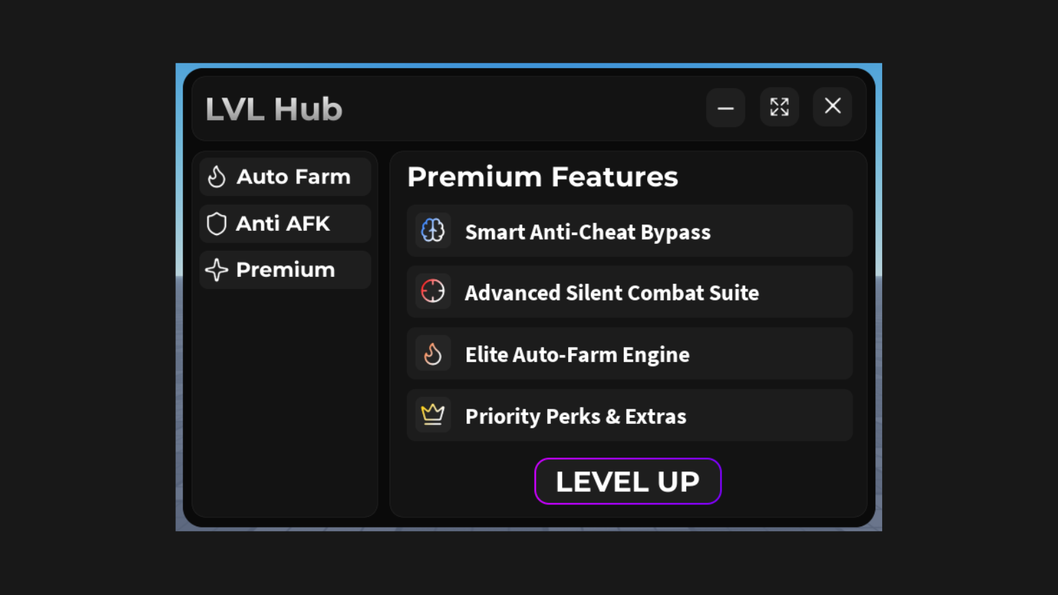Roblox UI Design Project - Game Interface by robax362